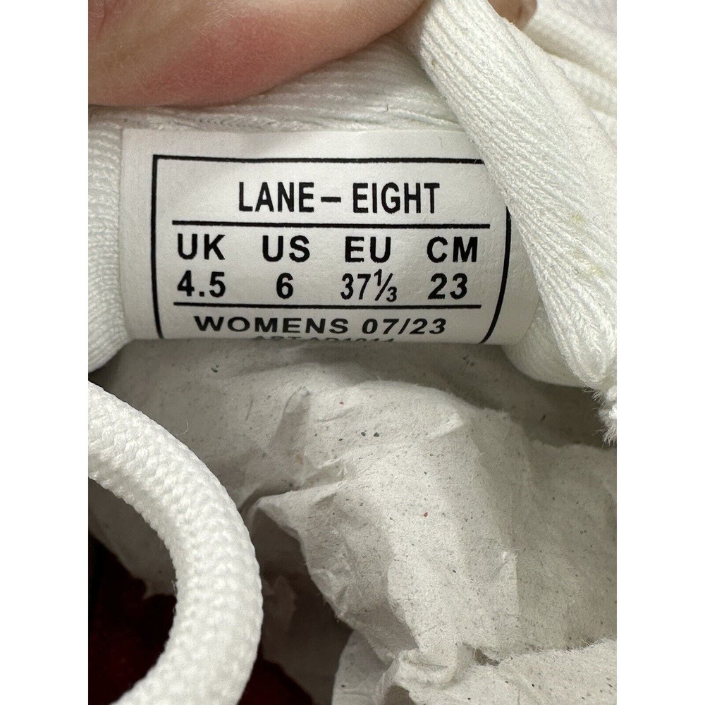 Lane Eight AD1 Women's Cloud White Trainer Hit Workout Shoes Size 6 NIB - Picture 10 of 10